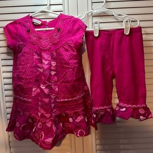 Naartjie kids Pink set in size 18/24